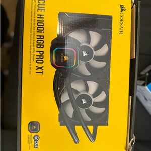 Corsair H100i RGB PRO XT with Dual Fans